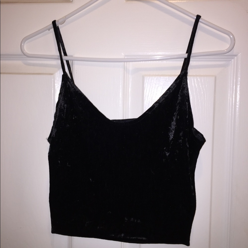 Silky crop top